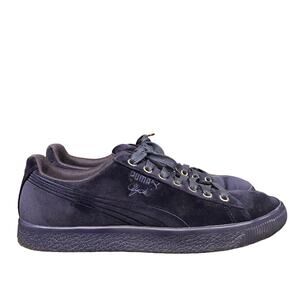 Puma Men's Clyde Velour Ice Casual Blue Sneakers, US Size 8